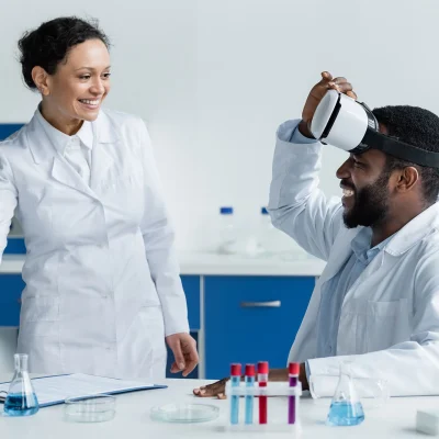 african-american-scientist-standing
